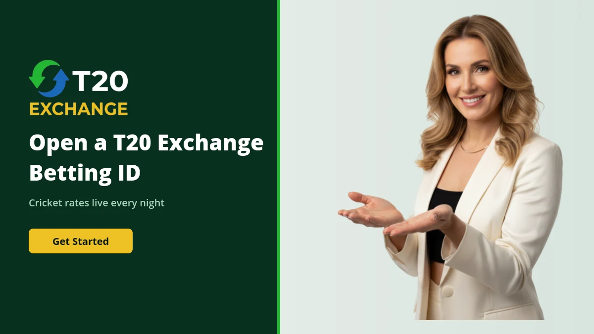 T20 Exchange betting ID opened online in India with live cricket rates